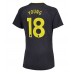 Everton Ashley Young #18 Bortedrakt Dame 2024-25 Korte ermer